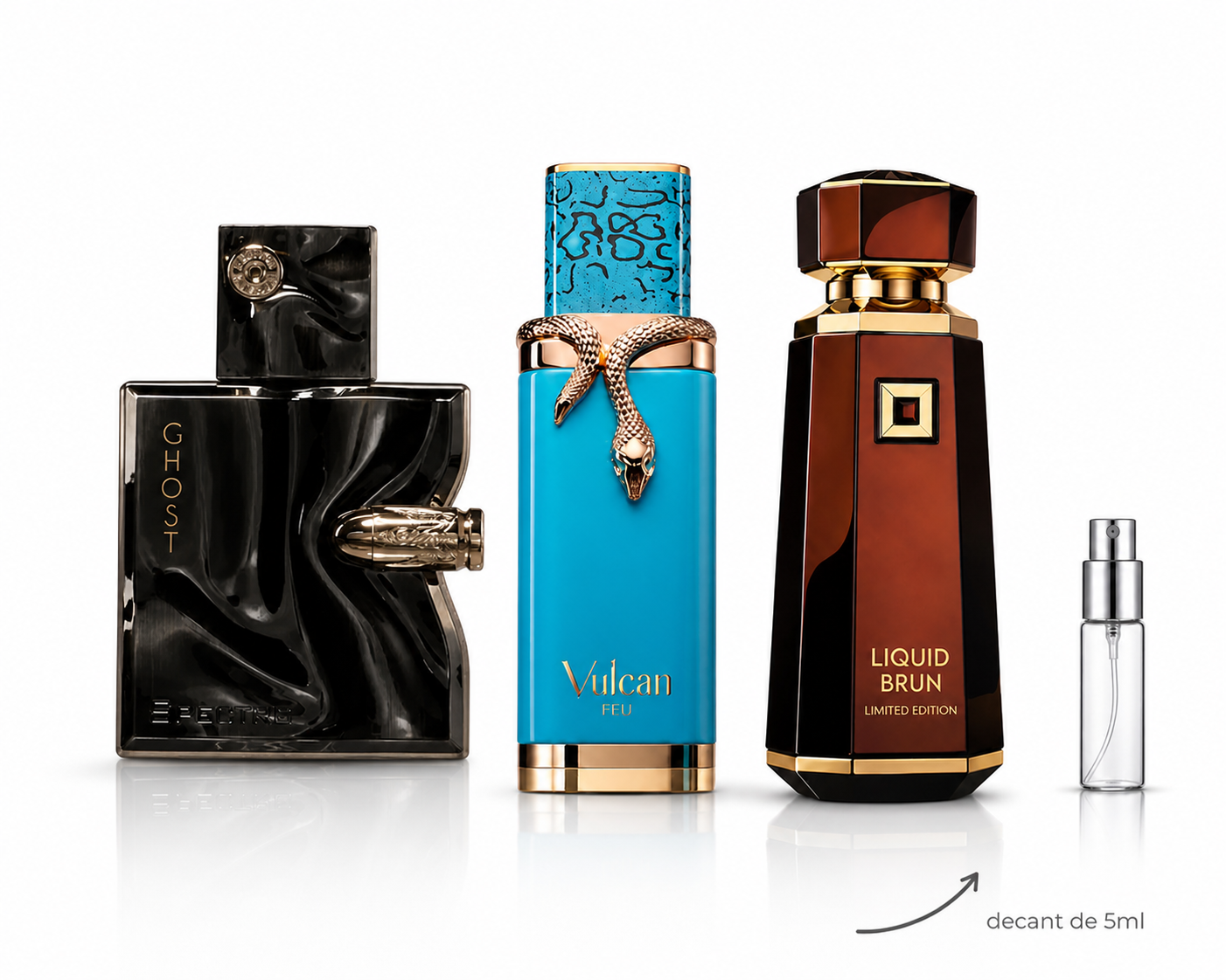 Kit French Avenue - Spectre Ghost, Vulcan Feu e Liquid Brun Limited Edition