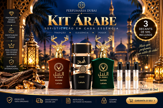 Kit Árabe - Al Noble Wazeer, Asad e Al Noble Safeer