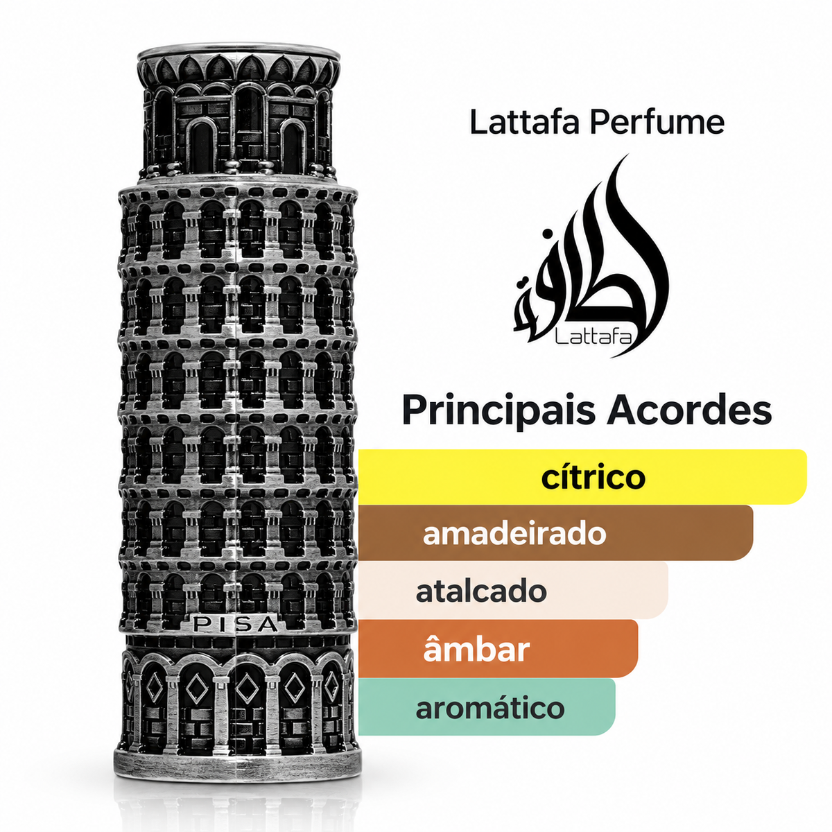 Decant de 5ml - Pisa Lattafa
