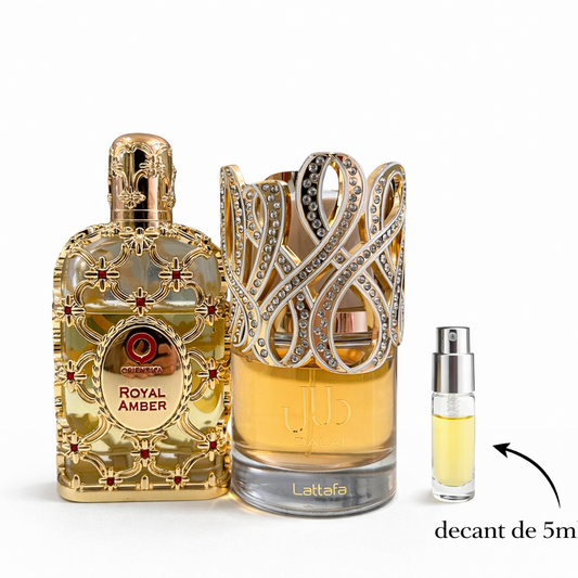 Decant de 5ml - Royal Amber e Dalal