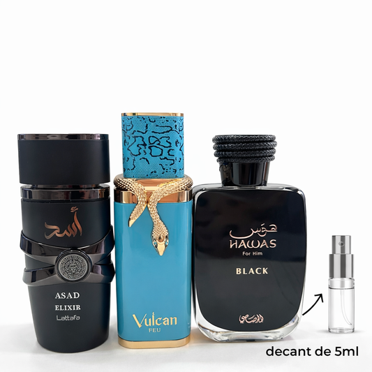 SUPER COMBO: Vulcan Feu, Hawas Black e Asad Elixir