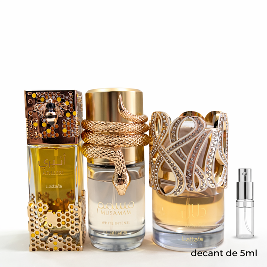 COMBO PROIBIDO - decant de 5ml Atheeri, Musamam White e Dalal