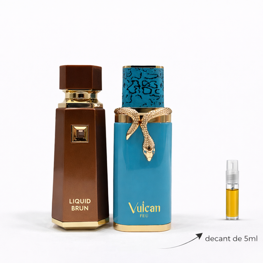 Decant de 5ml - Liquid Brun e Vulcan Feu