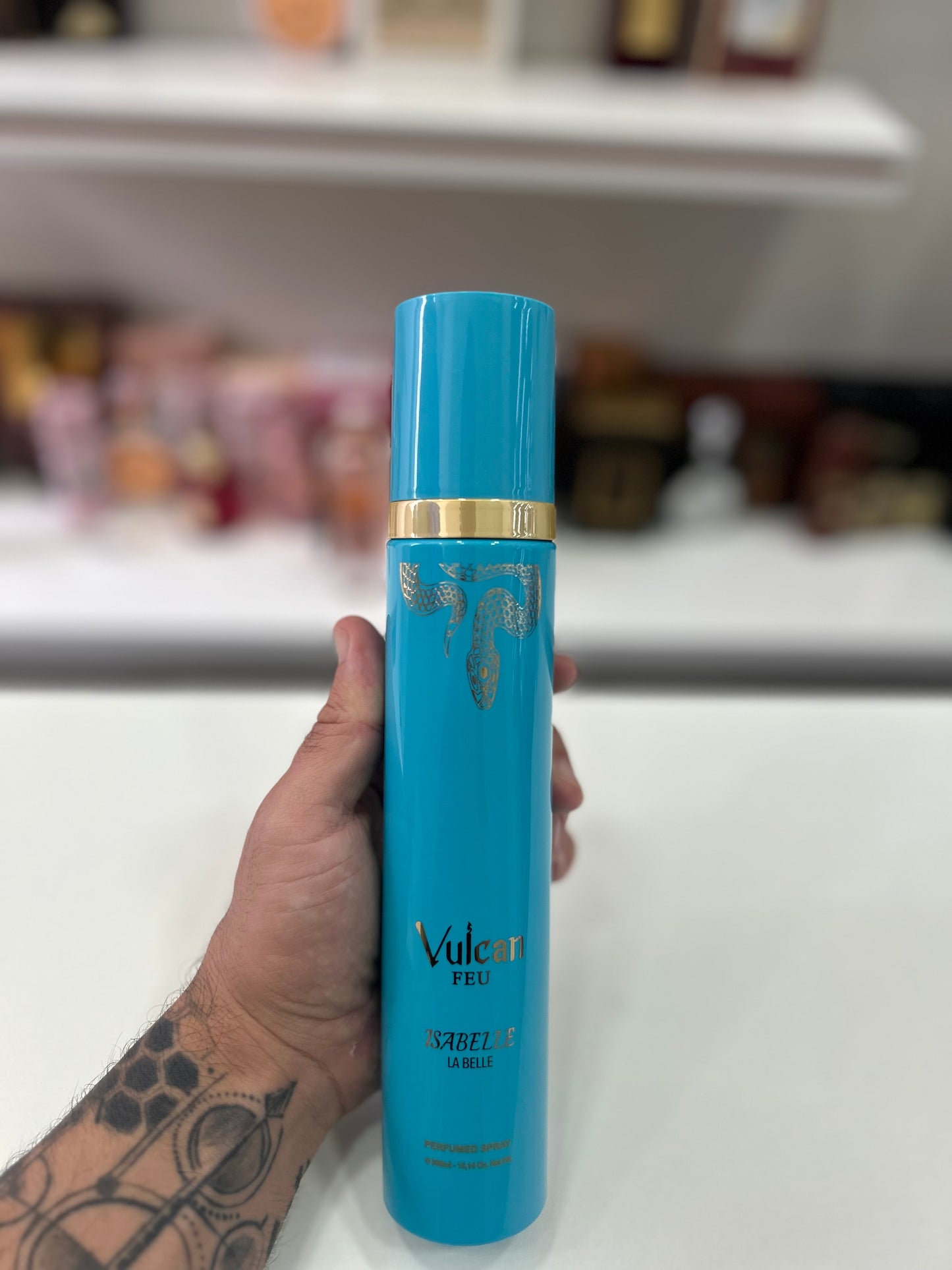 Body Splash Vulcan Feu - Isabelle La Belle 300ml