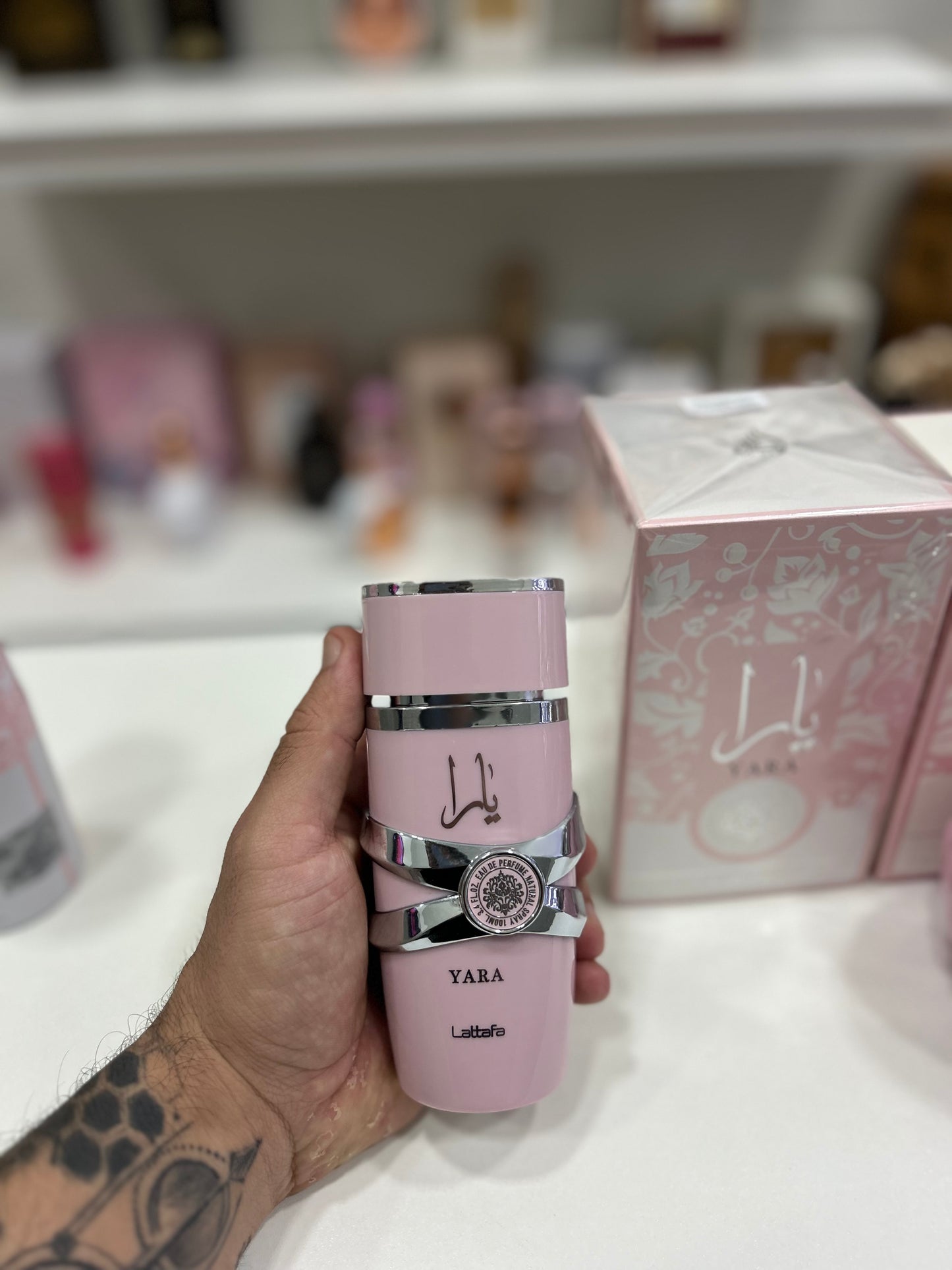 Kit da Princesa  - Perfume Yara - Body Cream - Spray - Original Lattafa