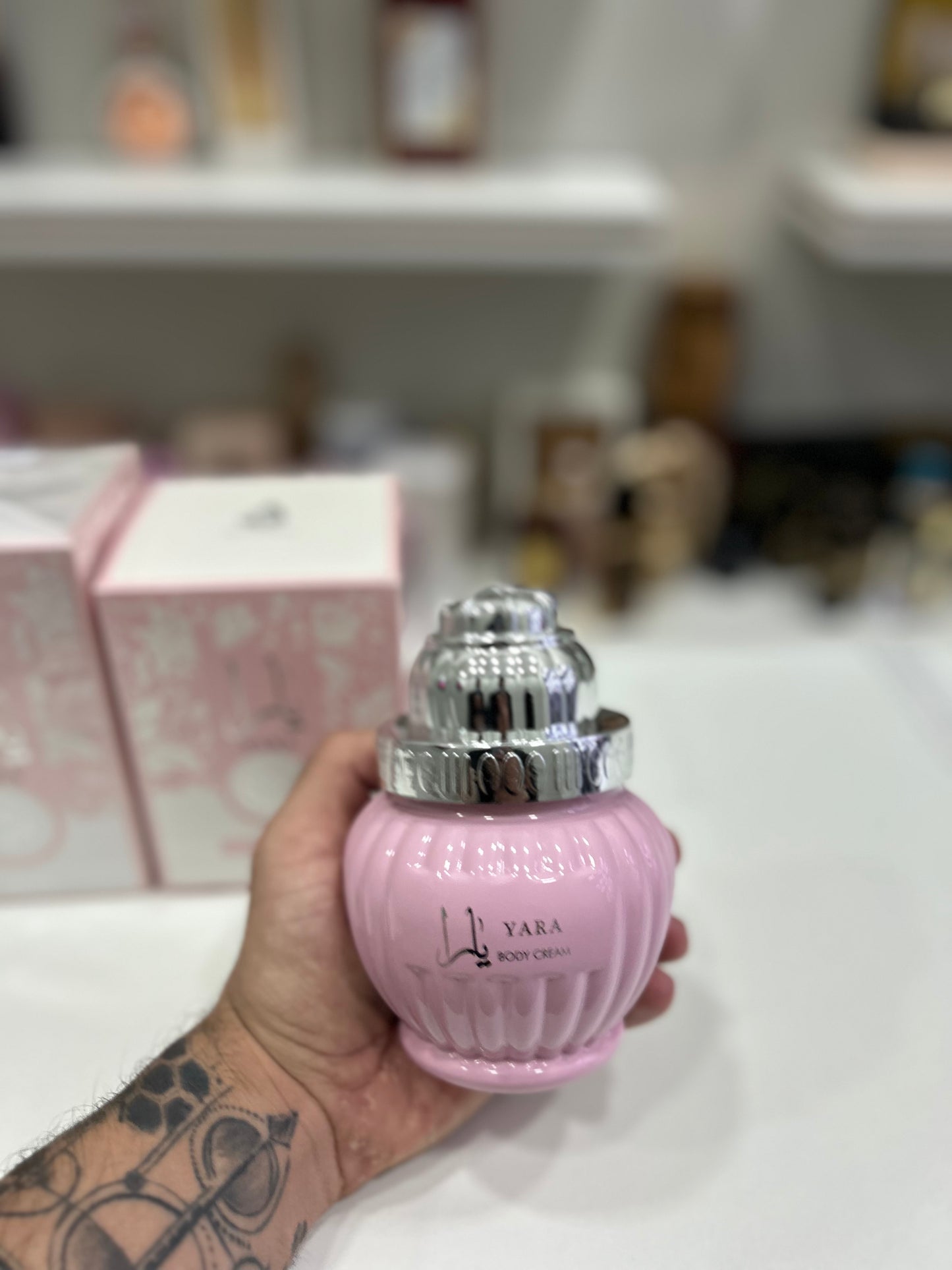 Kit da Princesa  - Perfume Yara - Body Cream - Spray - Original Lattafa
