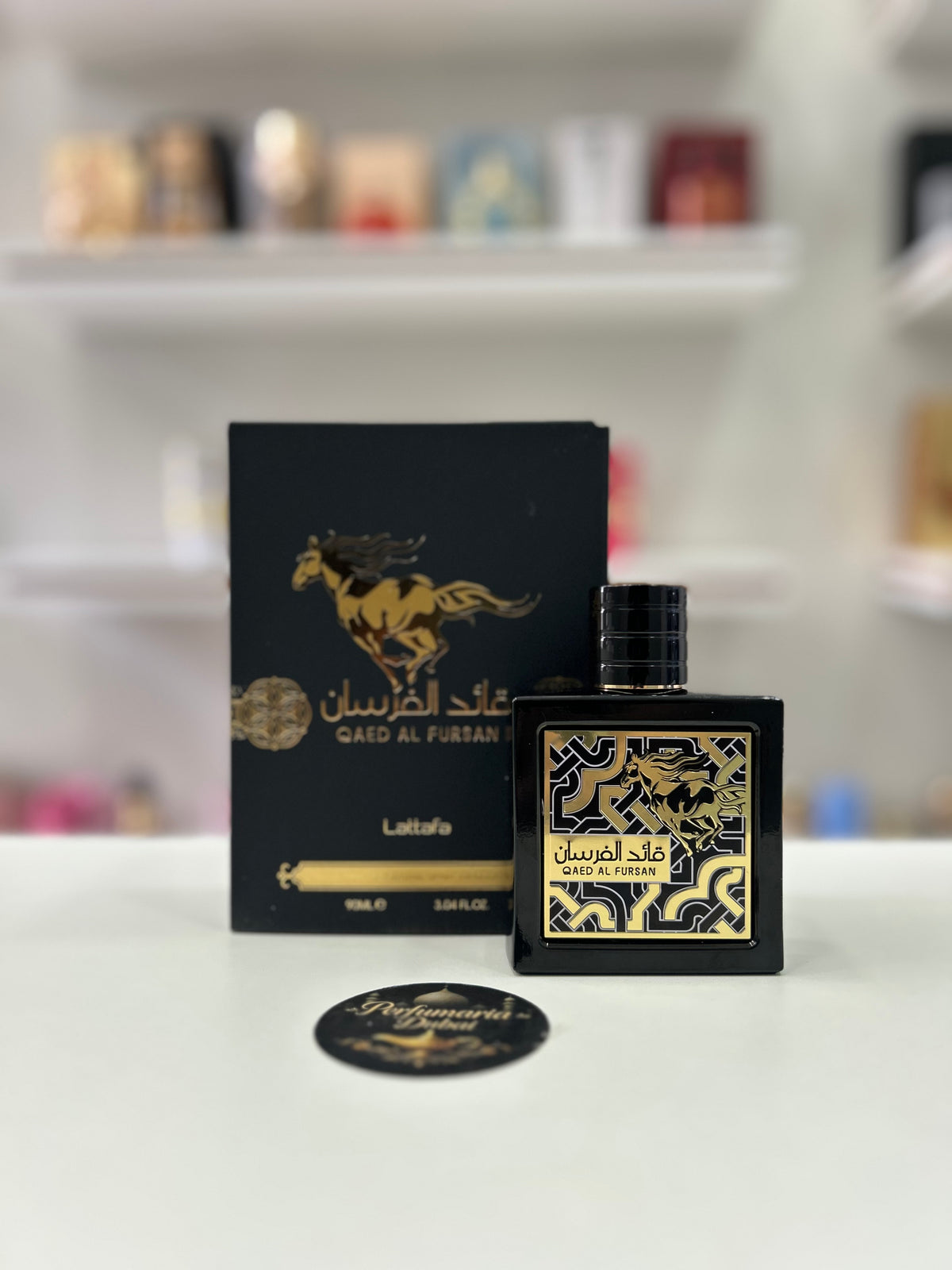 Qaed Al Fursan Lattafa EDP 90 ML - Compartilhável