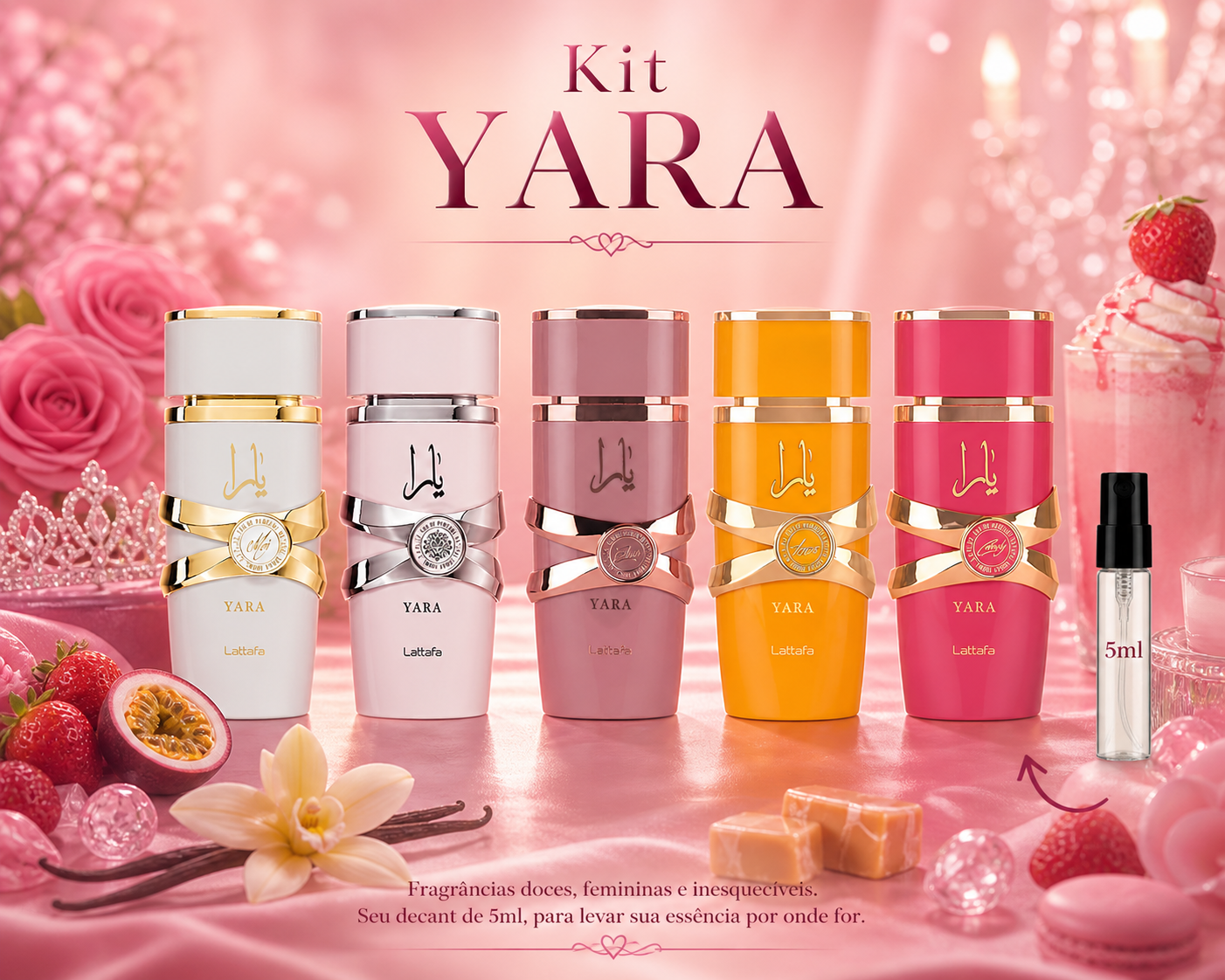Kit Yara - Decant de 5ml