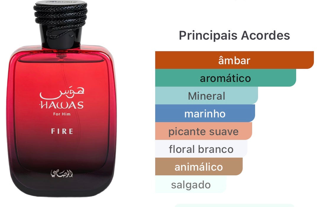 Hawas Fire - decant de 5ml