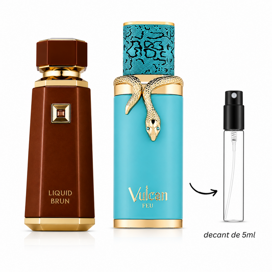Decant de 5ml - Liquid Brun e Vulcan Feu