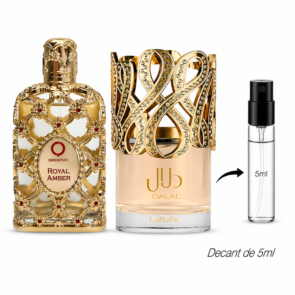 Decant de 5ml - Royal Amber e Dalal