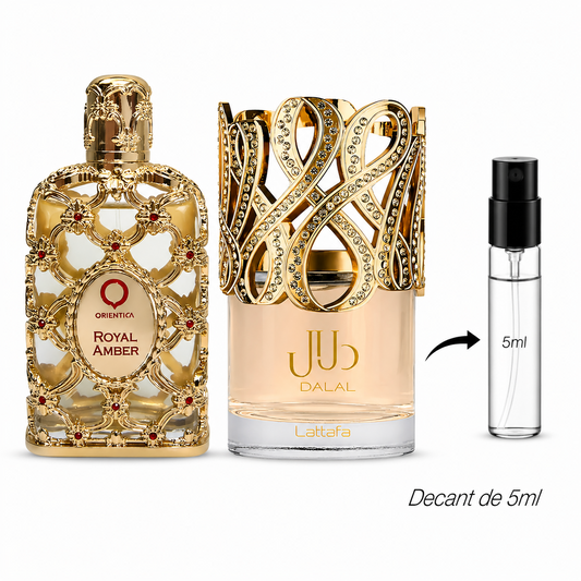 Decant de 5ml - Royal Amber e Dalal