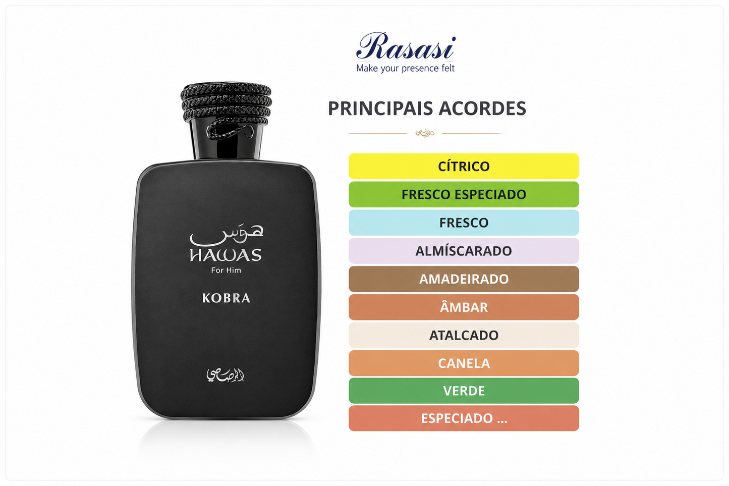 Decant de 5ml - Hawas Kobra