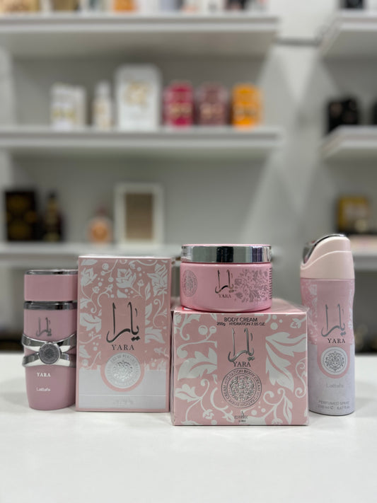 COMBO YARA - Perfume Yara, Hidratante e desodorante